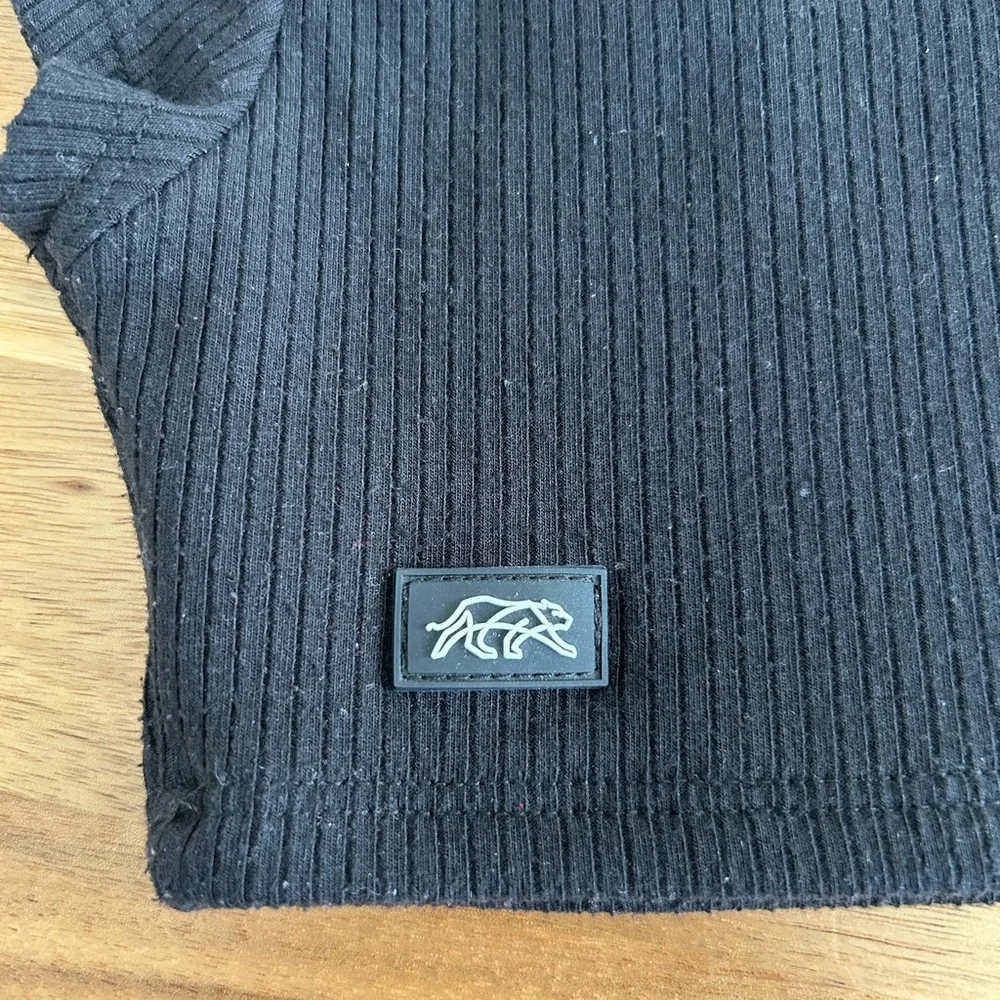 Tiger Friday - Used - Ribbed Short Sleeve Crop Top - CM - Picture 3 of 4